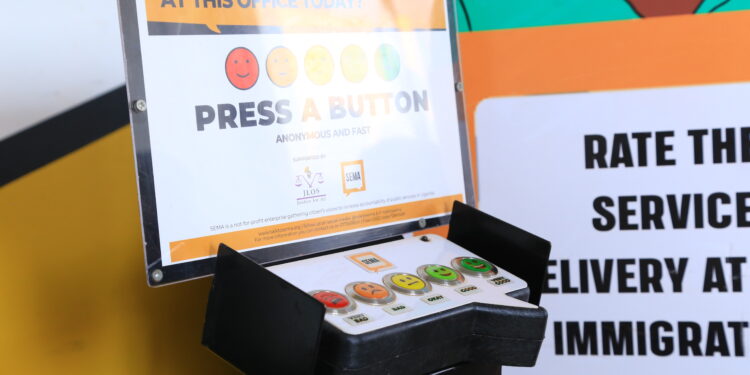 Feedback Machines Challenge Ugandan Public Officials to ‘Do Better’