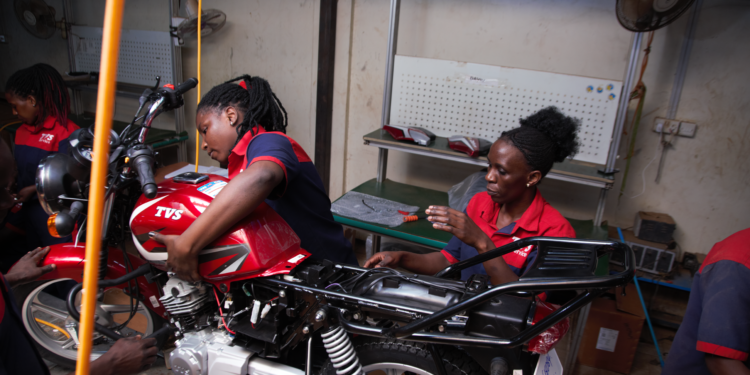 Meet The Young Women Fixing Uganda’s ‘Largest Transport Sector’, One Nut at a Time